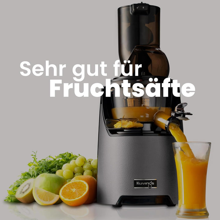 Kuvings | Entsafter | EVO820 Signature | Whole Slow Juicer | Gemüse und Obst | Schnelle und einfache