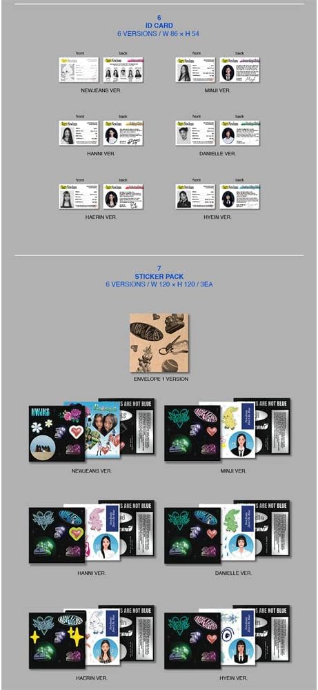 dreamus NewJeans - 1st EP 'New Jeans' album [Bluebook ver] (DANIELLE), DANIELLE