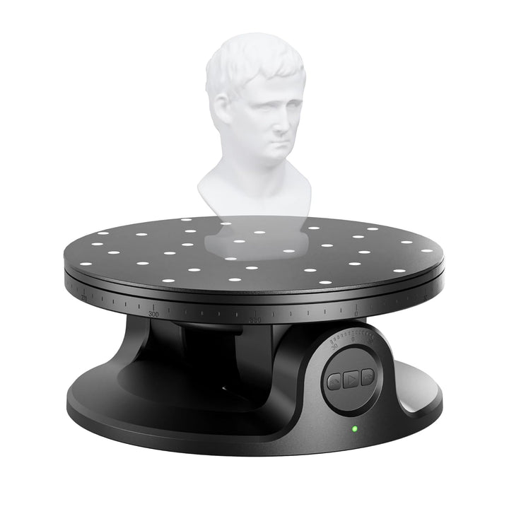 Revopoint Doppelachs Drehtisch, Einfache Erfassung detaillierter 3D-Daten von kleinen bis mittleren