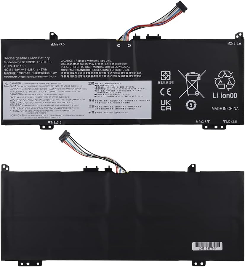 SwarKing Ersatz Akku Kompatibel mit Lenovo Flex 6-14ARR Flex 6-14IKB IdeaPad 530s Serie 530s-14IKB 5