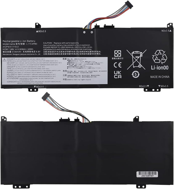SwarKing Ersatz Akku Kompatibel mit Lenovo Flex 6-14ARR Flex 6-14IKB IdeaPad 530s Serie 530s-14IKB 5