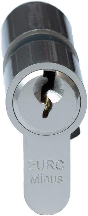 FELGNER Kurz-Zylinder Euro Plus Schliesszylinder Profilzylinder Türschloss für schmale Türen Metallt