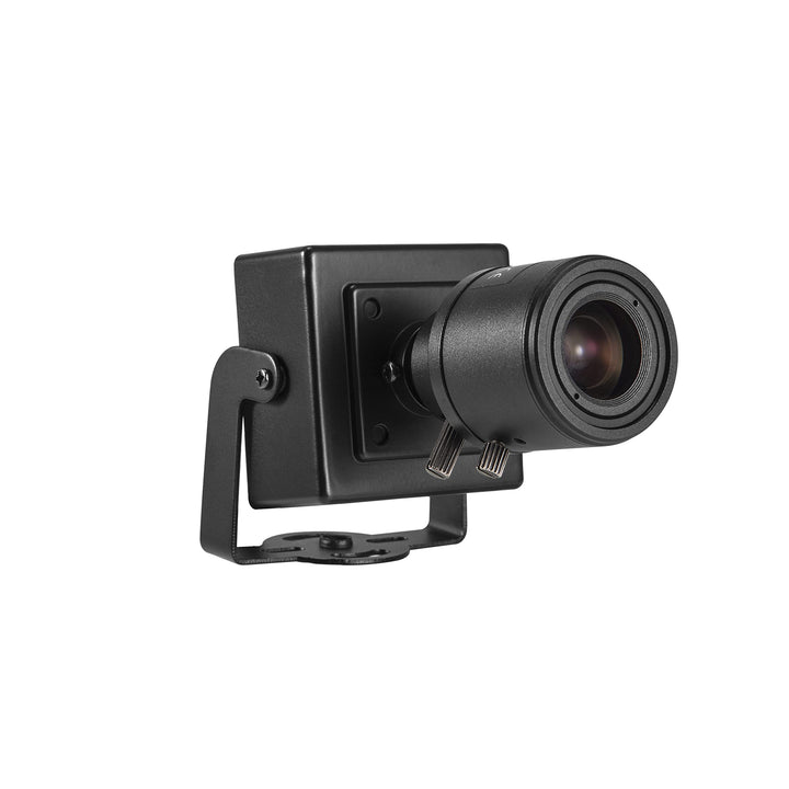 Revotech Zoom Mini POE IP Kamera, HD 3MP Kleine Indoor Überwachungskamera, 6-22 mm manuelles Zoomobj