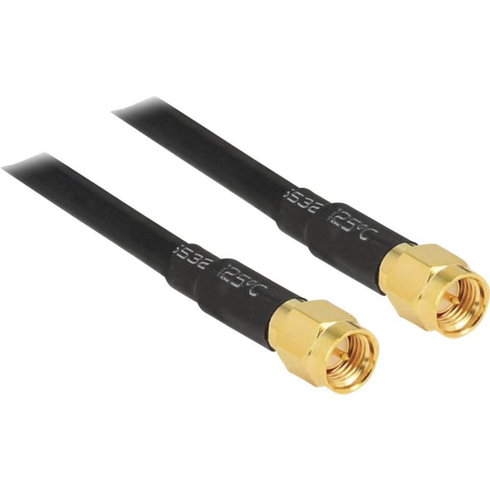 Delock Antennenkabel SMA Stecker > SMA Stecker LMR195 2m