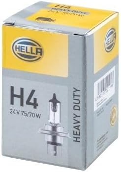 HELLA - Halogen-Hauptscheinwerfer - Combi 133 - 24V - Referenzzahl: 12.5 - Anbau - glasklare Streusc