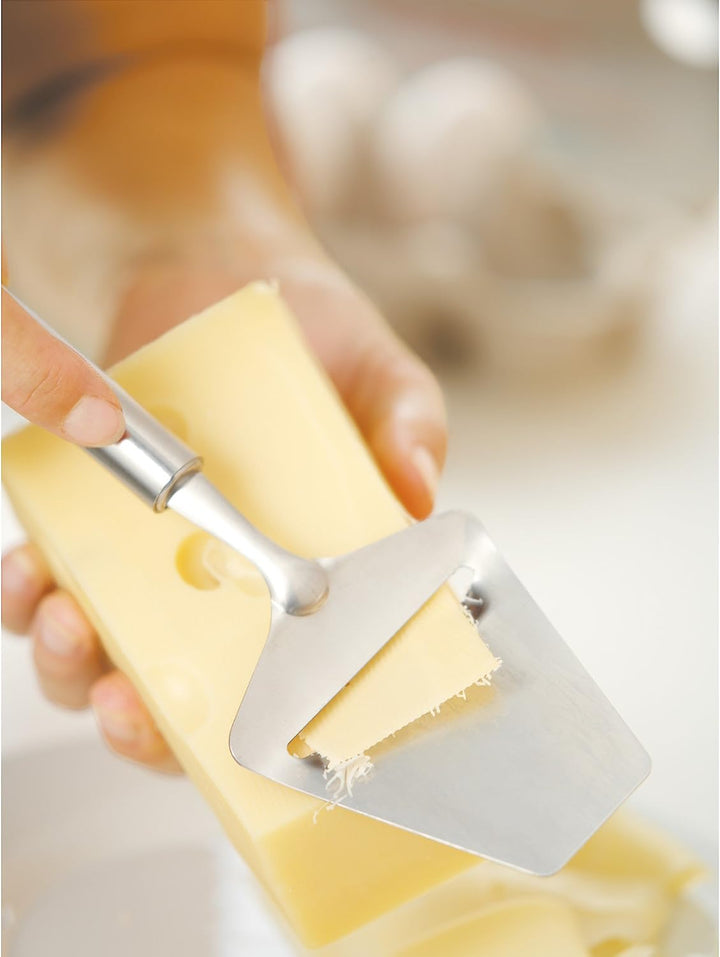 WMF Käse-Set 2-teilig Käsemesser Käsebeil Nuova Cromargan Edelstahl rostfrei poliert &amp; Käsehobel 24