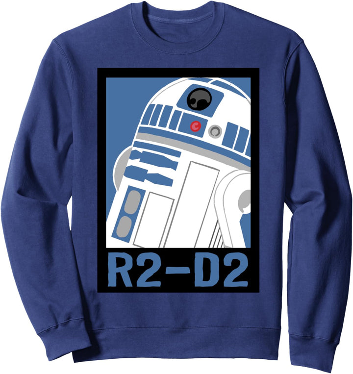 Star Wars R2-D2 Droid Panel Poster Sweatshirt