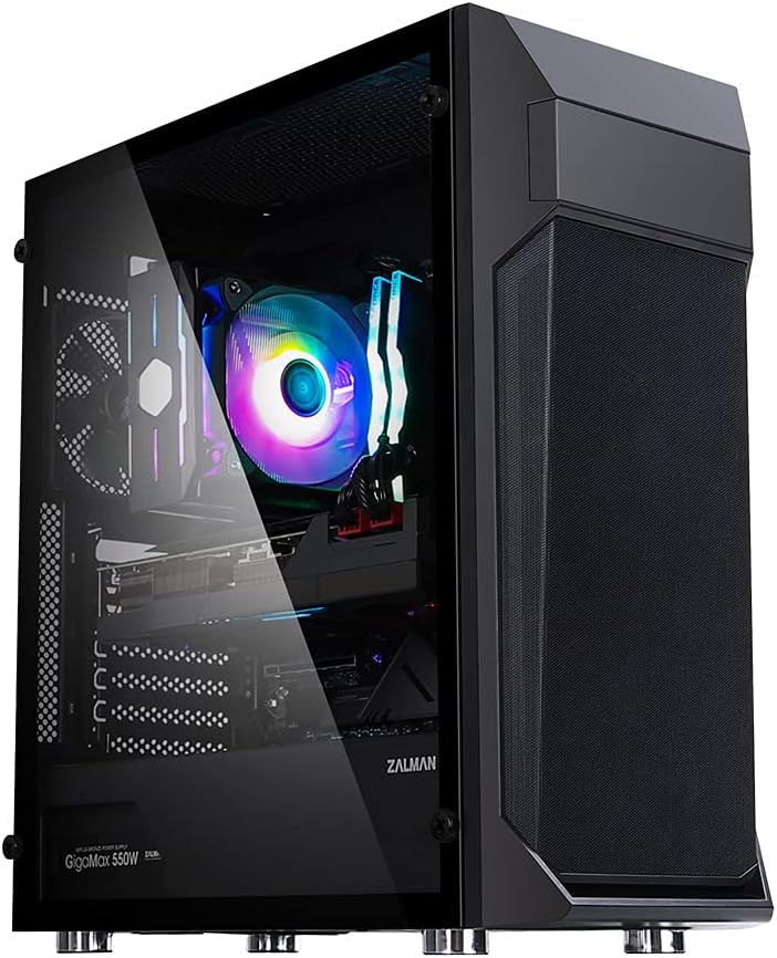 ZALMAN Z1 Plus Gehäuse, mittelgross, Schwarz