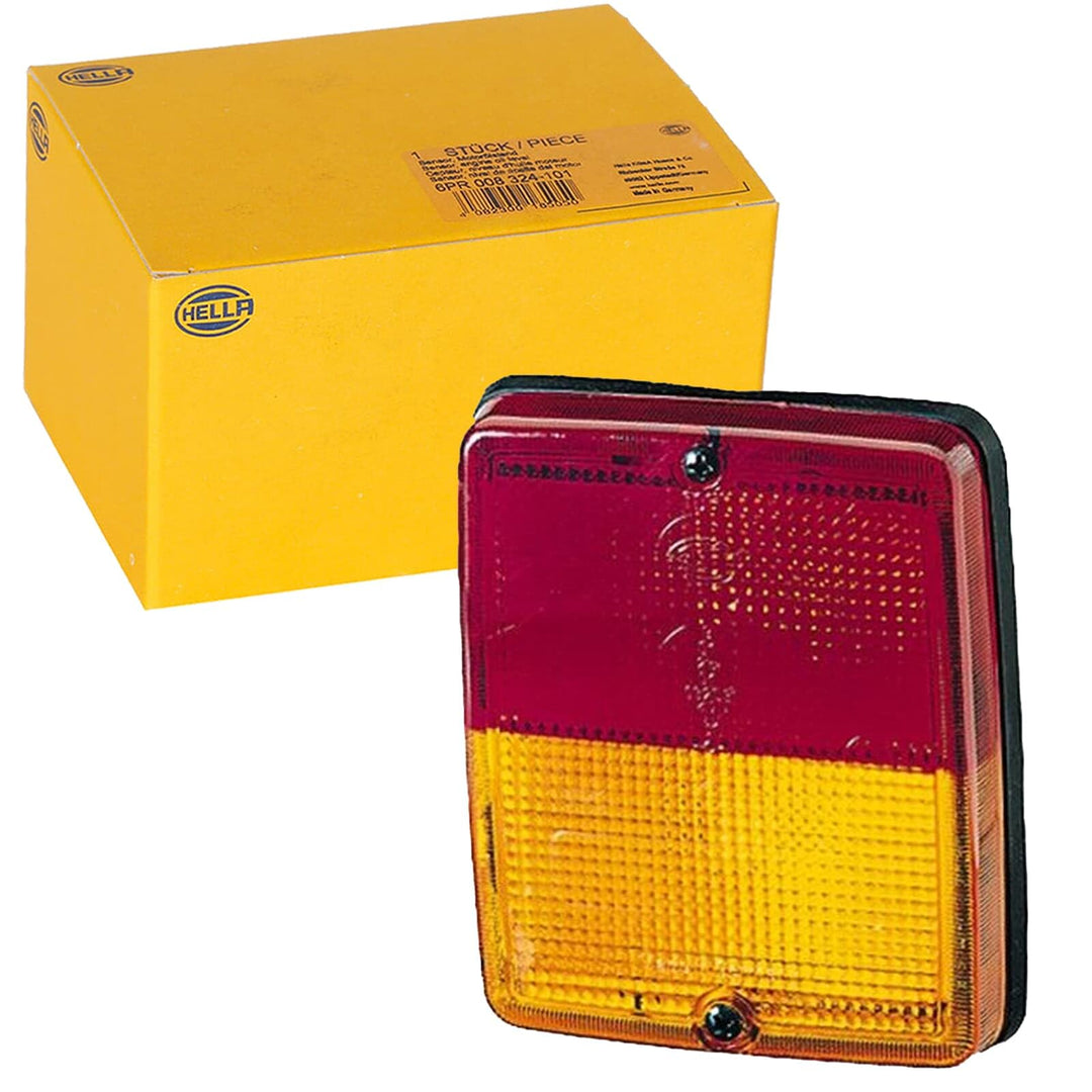 HELLA 2BA 003 236-541 Blinkleuchte - Halogen - gelb/rot - ECE - links/rechts Lichtscheibenfarbe: gel