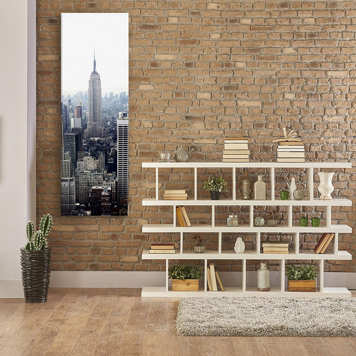 Feeby. Wandbild - 1 Teilig - 30x90 cm, Leinwand Bild Leinwandbilder Bilder Wandbilder Kunstdruck, EM