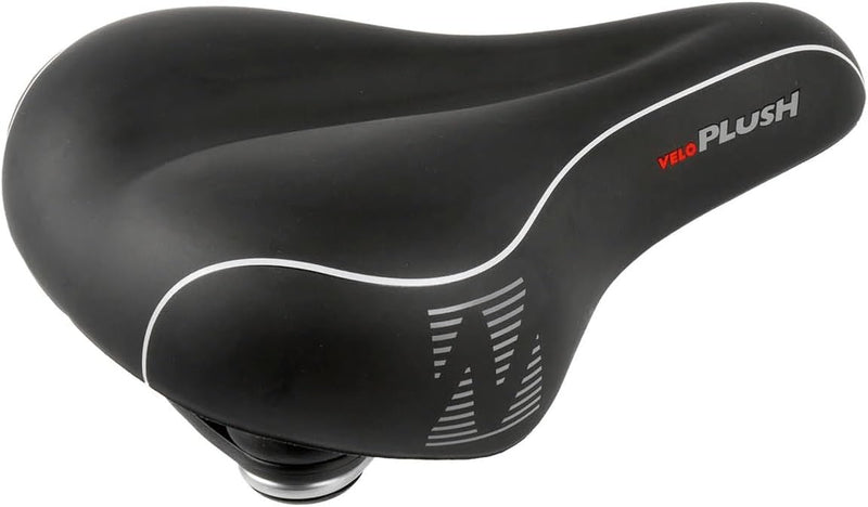 Velo Fahrradsattel Plush Elasto MF, schwarz, 12503521