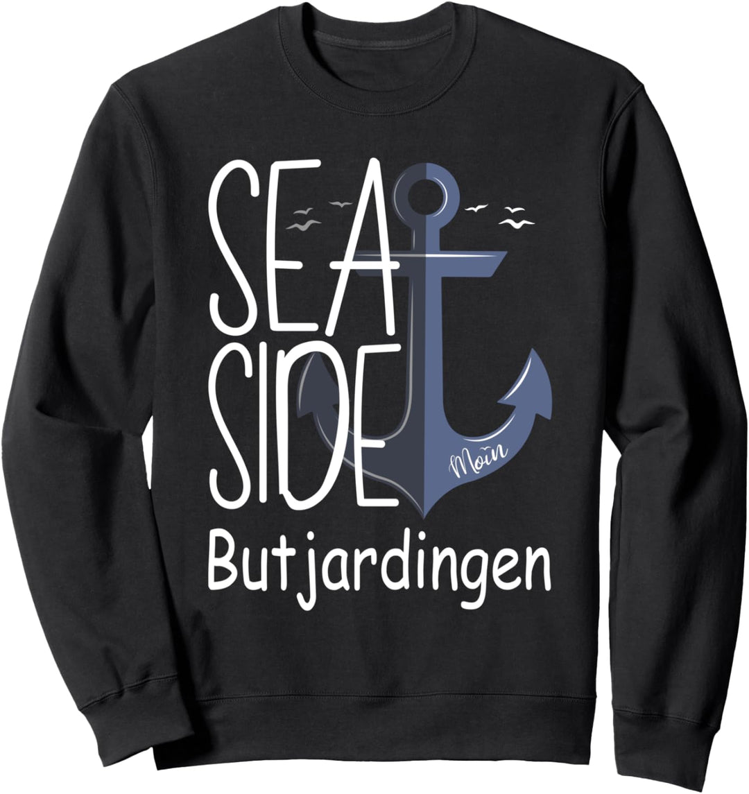 Butjardingen Moin Insel Urlaub Nordseeküste Camping Reise Sweatshirt