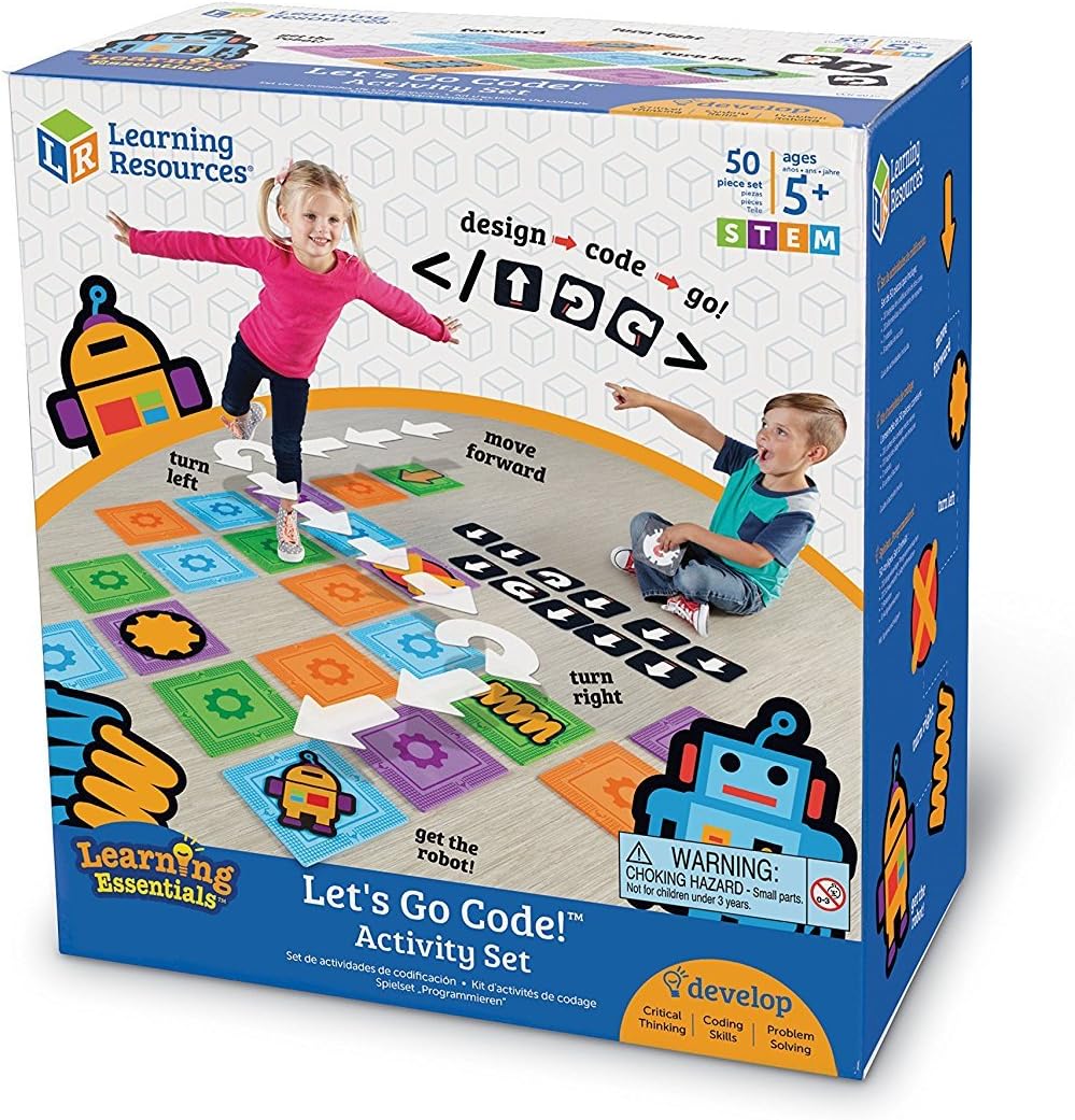 Learning Resources Auf die Plätze, fertig, Code!™ Spielset