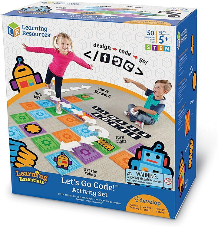 Learning Resources Auf die Plätze, fertig, Code!™ Spielset