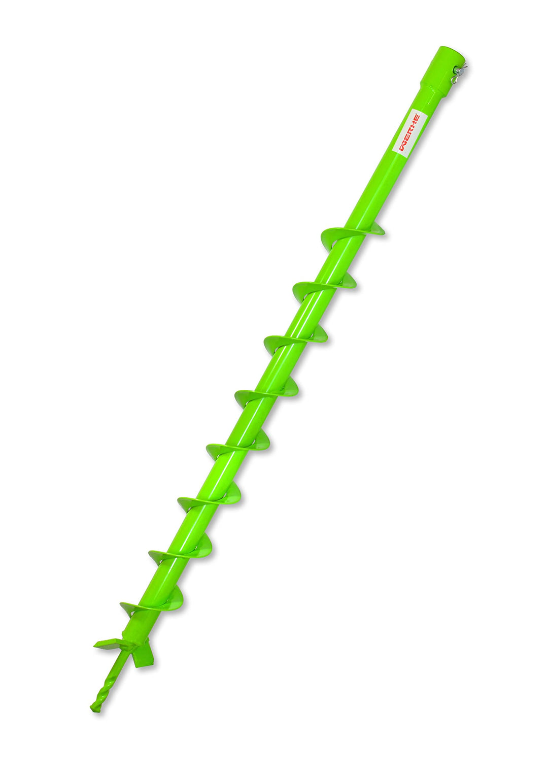 WERHE Profi Bohrer für Erdbohrer 60 mm Pfahlbohrer Brunnenbohrer präzise Bohrspitze