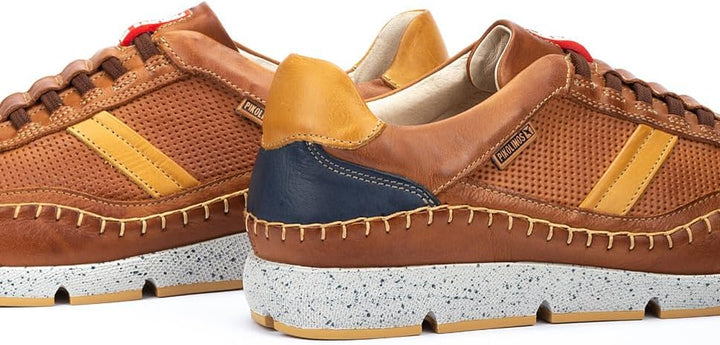 Pikolinos Sneakers in Leder Modell Fuencarral für Männer, Brandy C1