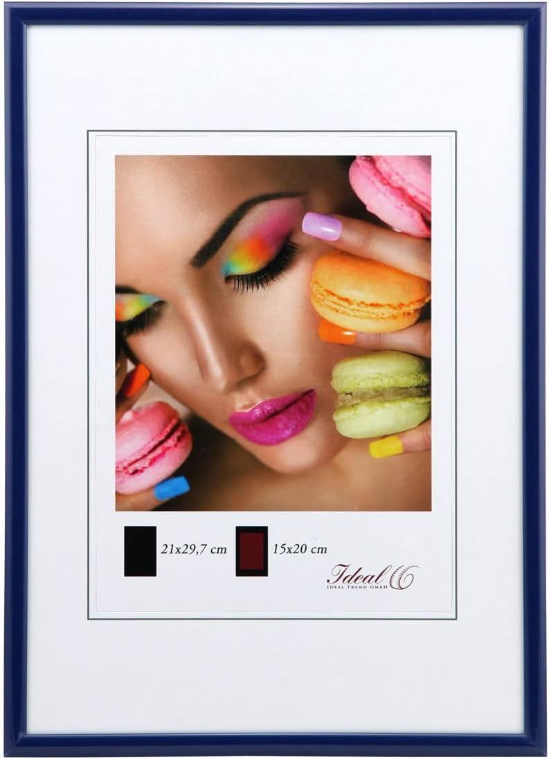 IDEAL TREND New Lifestyle Set Bilderrahmen Wanddeko Collage Poster Rahmen 2er 3er 5er Pack: Farbe: 2