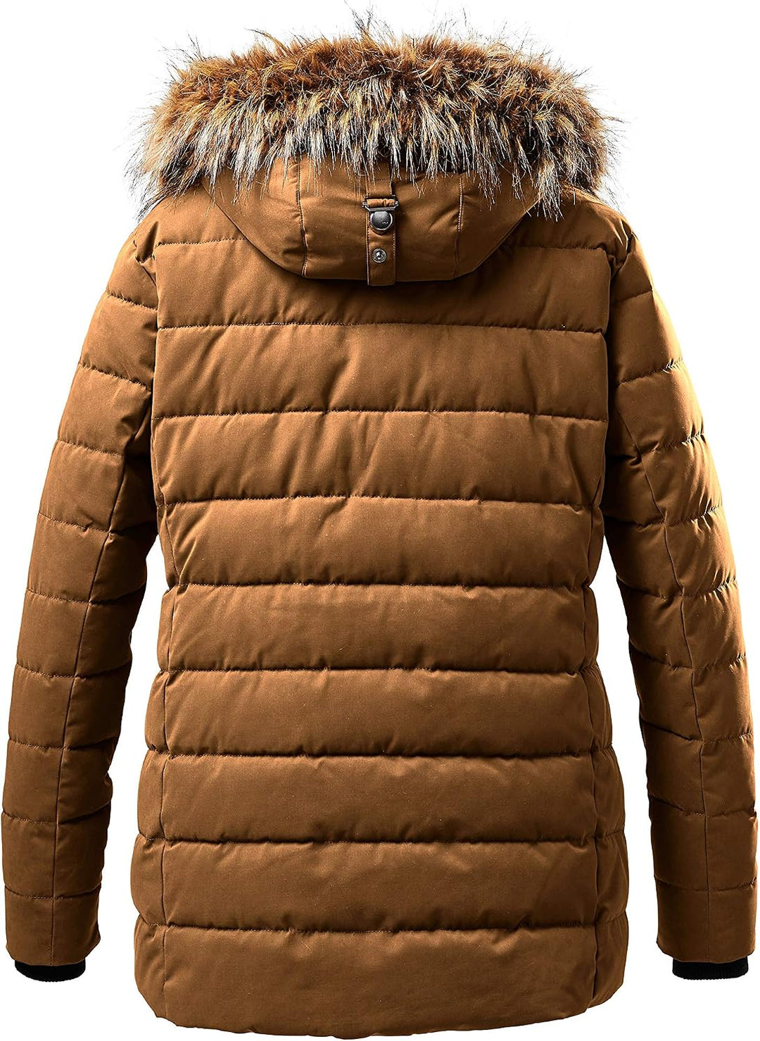 STOY Damen Wmn Quilted Jckt E Jacke In Daunenoptik Mit Abzippbarer Kapuze WMN Quilted JCKT E 50 dark