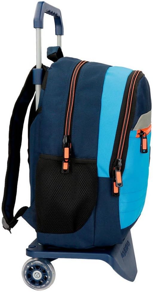 Adept 90923N1 Power Laptop-Rucksack mit Trolley Blau 32x42x16 cms Polyester 15,6" 21.5L Rucksack 42