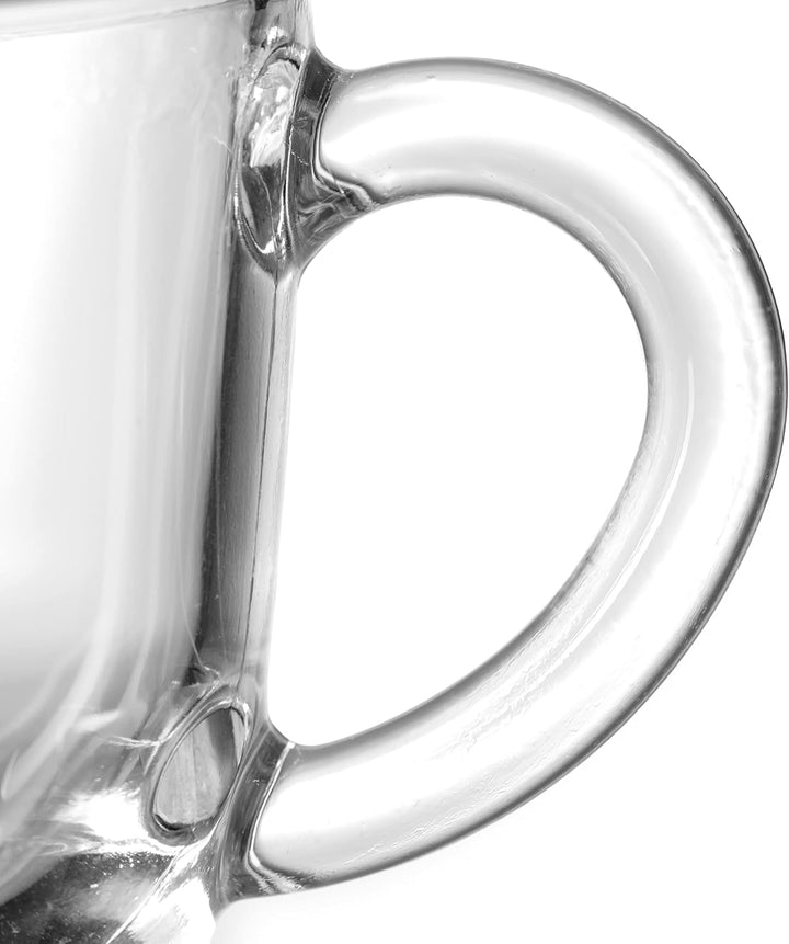 Leonardo Napoli Espresso-Tassen, 6er Set, spülmaschinengeeignete Espresso-Becher, kleine Kaffee-Tass