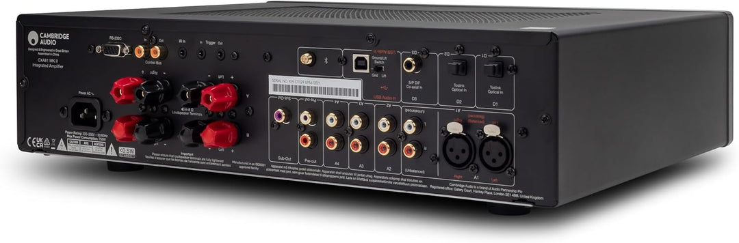 Cambridge Audio CXA81-80 MKII Watt separater integrierter Stereo-Verstärker HiFi-System mit Bluetoot