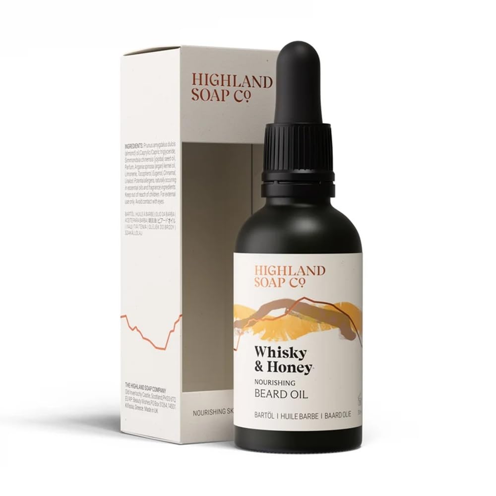 The Highland Soap Company Bartöl Whisky &amp; Honey 30ml