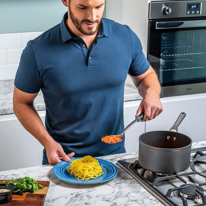 Ninja Foodi ZEROSTICK 20cm Kochtopf mit Glasdeckel, langlebig, antihaftbeschichtet, hart eloxiertes