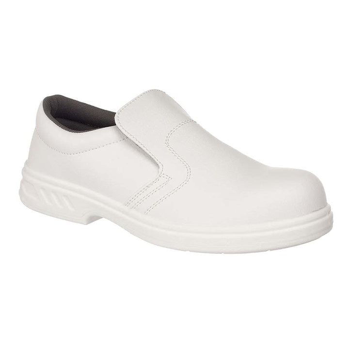 Portwest Steelite Sicherheitsslipper S2, Grösse: 35, Farbe: Weiss, FW81WHR35 35 EU Weiss, 35 EU Weis