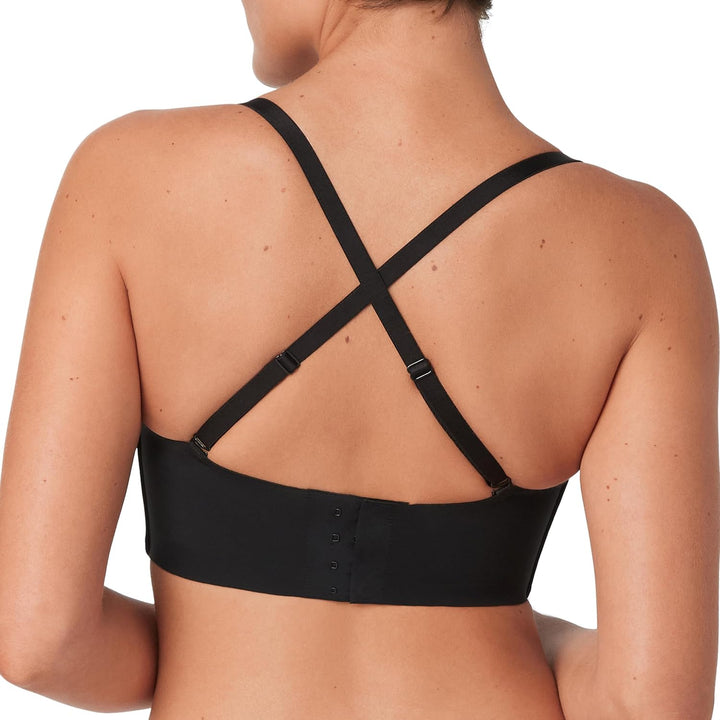 Maidenform Damen Pure Comfort Strapless, Stay-Put Wireless, Full-Coverage Convertible Bra BH M Schwa