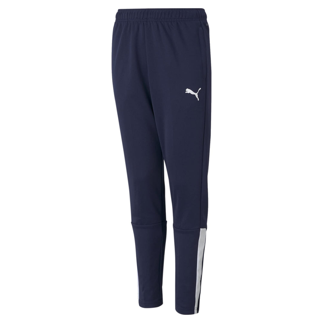 PUMA Unisex Kinder teamLIGA Training Hose 116 Peacoat-puma White, 116 Peacoat-puma White