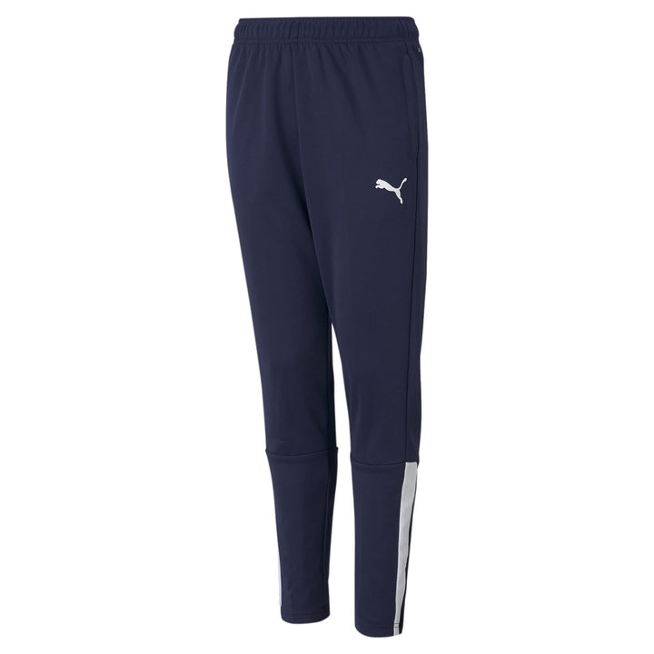 PUMA Unisex Kinder teamLIGA Training Hose 116 Peacoat-puma White, 116 Peacoat-puma White