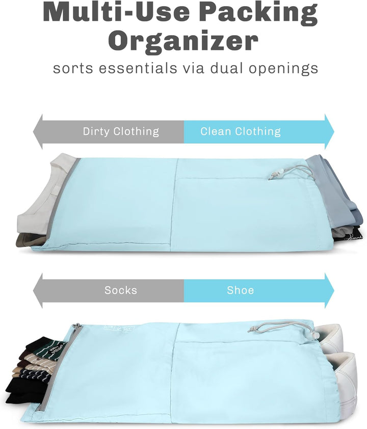 Hynes Eagle Koffer Organizer Packing Cubes Compression 6 Stück, Wasserdicht Packwürfel Organizer Set