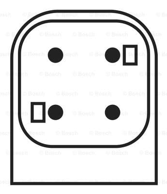 Bosch 0258006022 - Lambdasonde mit fahrzeugspezifischem Stecker