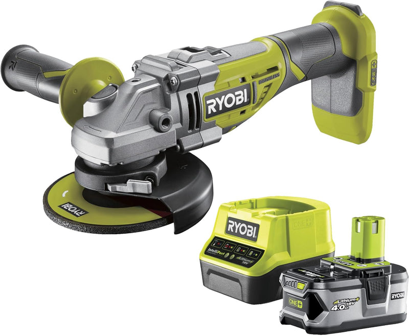 Ryobi R18AG7-140S Akku-Winkelschleifer