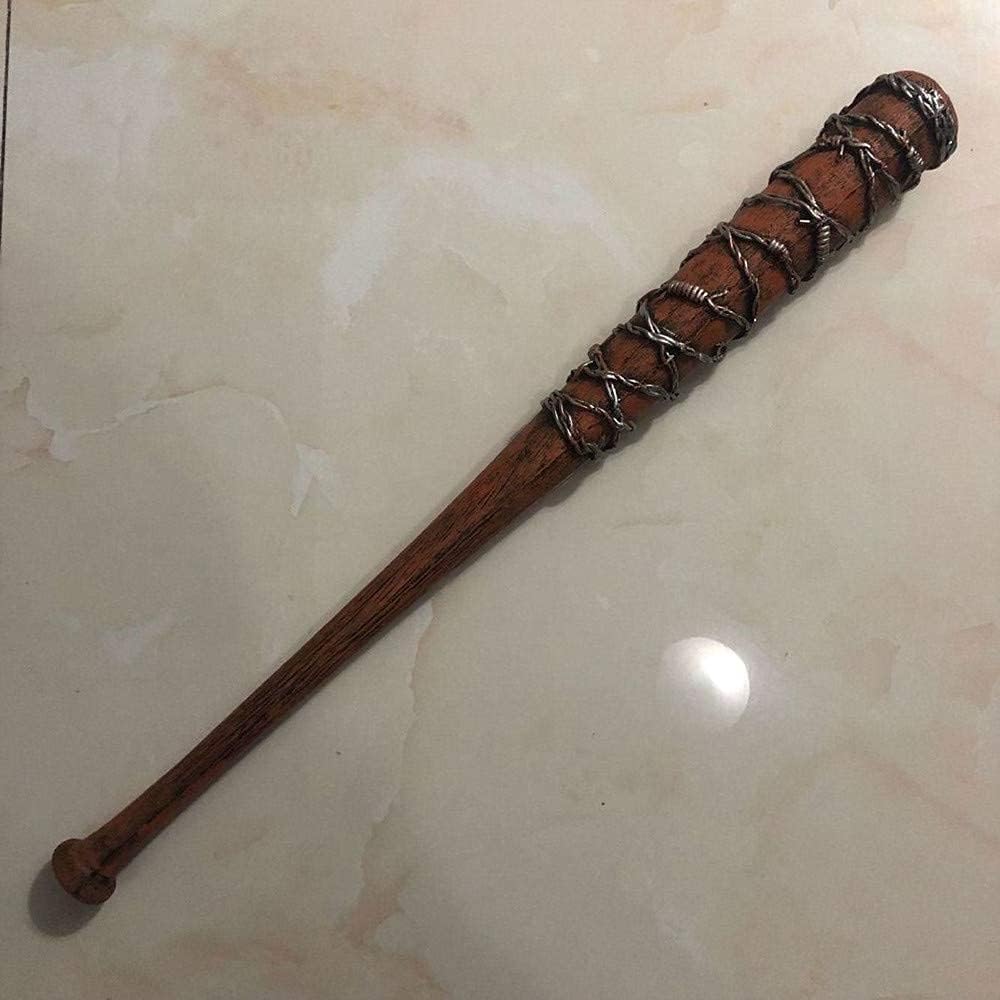 damdos Halloween Prop 33inch Walking Sticker for Dead Negs Man PU Foam Barbed Bat Baseball Sticks Bi