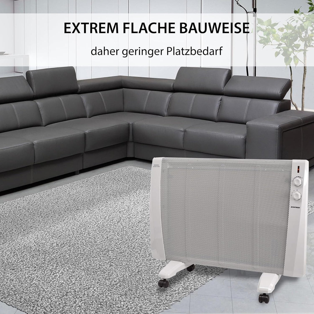 Syntrox Germany 2400W Infrarotheizung Glimpa | Wärmewellenheizung | Infrarotheizer, Effiziente Raumw