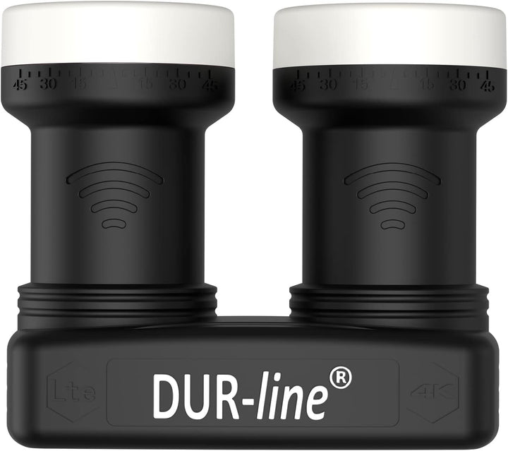 DUR-line 6° Monoblock Single LNB - Astra 19,2°E + Hotbird 13°E - 1 Teilnehmer & 2 Satelliten (MB6-US