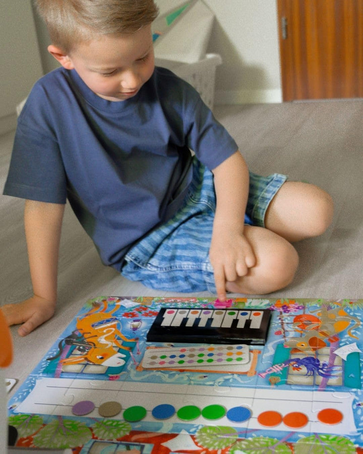 Headu Meine erste Musikschule Kinderklavier Musiknoten Lernen ab 3 Jahren