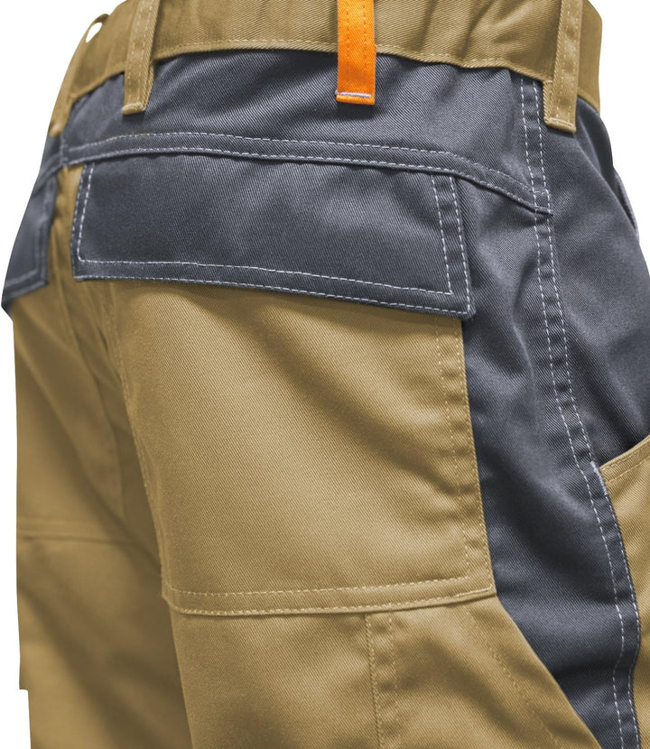 strongAnt Arbeitshose Herren Power Stretch Outdoorhose 30 Beige-grau / Canvas Kein Stretch, 30 Beige