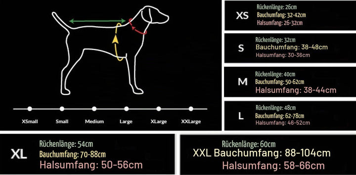 iEnergy™ OSC isolierende und warme Outdoor-Hundejacke mit Fleece-Innenfutter, windabweisender, ultra