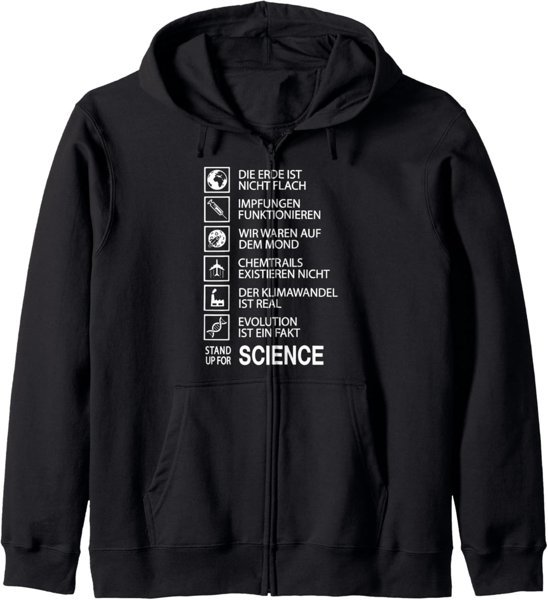 Stand up for Science - Steh auf für die Wissenschaft Kapuzenjacke