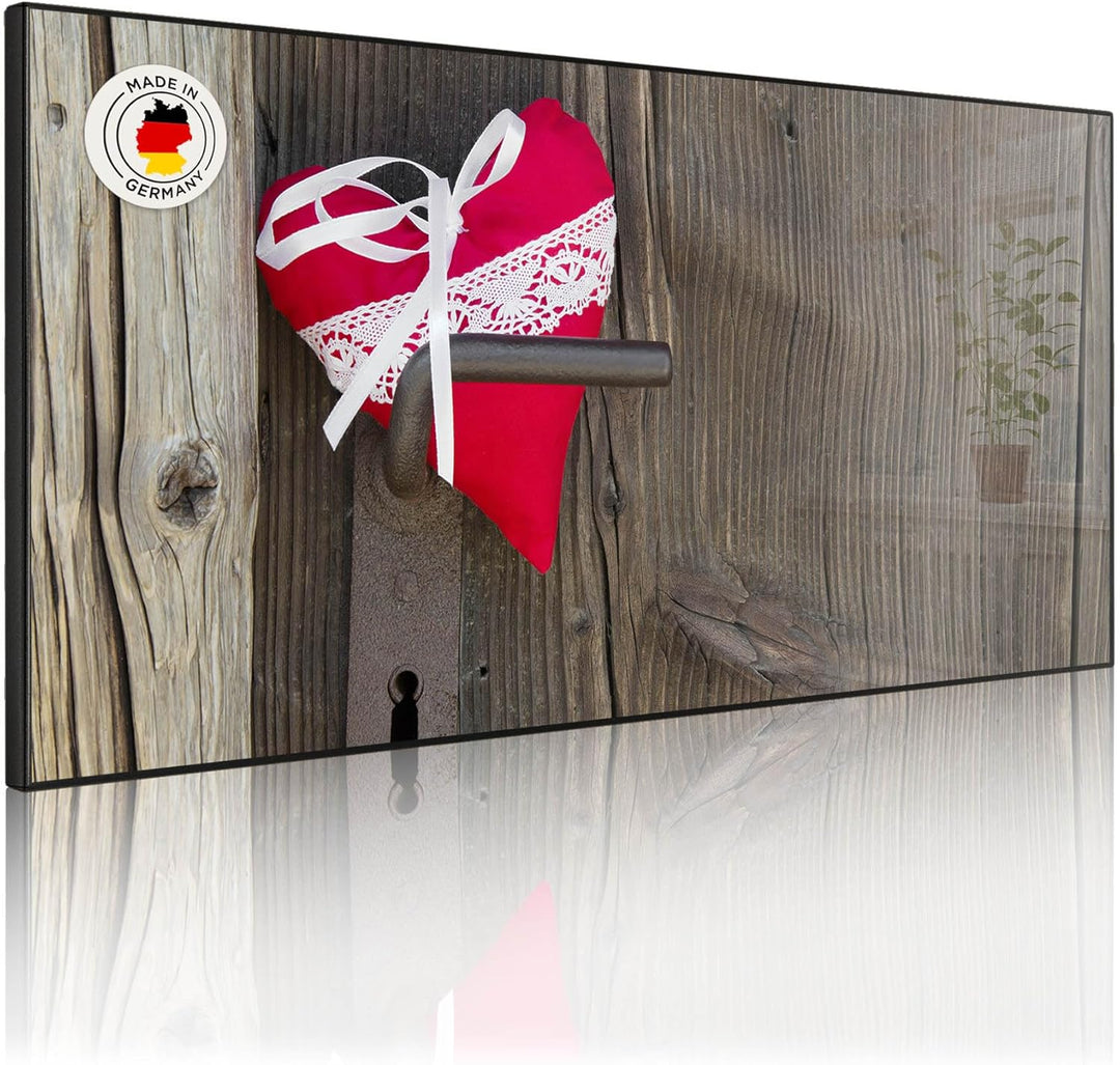 banjado Magnettafel schwarz 78 x 37cm / Magnetwand Metall/Magnetpinnwand als Memoboard/Pinnwand Magn