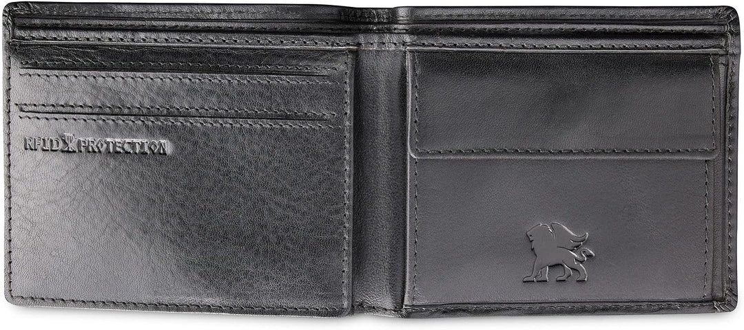 mano Don Marco Mini - Geldbörse 8.3 cm schwarz, Schwarz