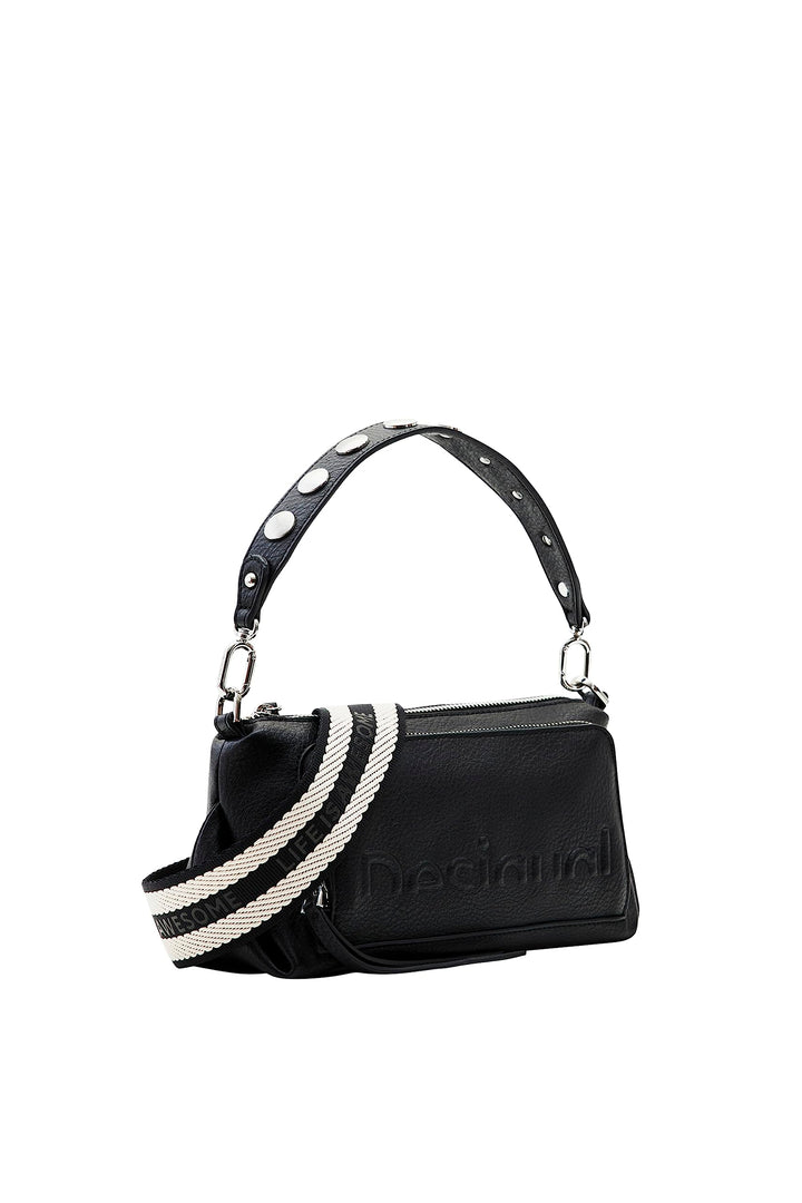 Desigual Damen BOLS_Half Logo Urus Schwarz, Schwarz