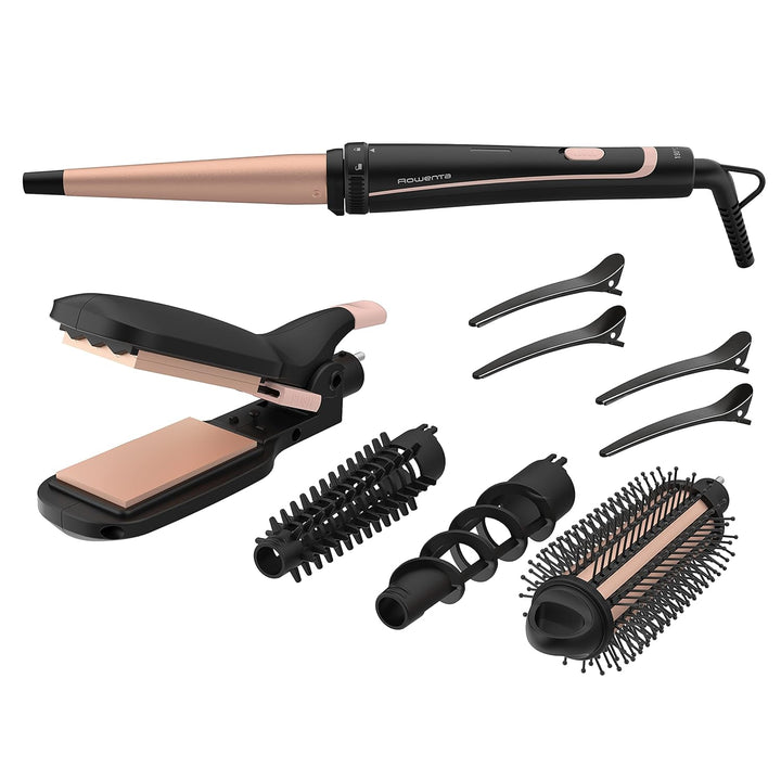 Rowenta CF4231 Infinite Looks 14-in-1 Multistyler | Keramikbeschichtung | kühle Spitze | Inklusive S