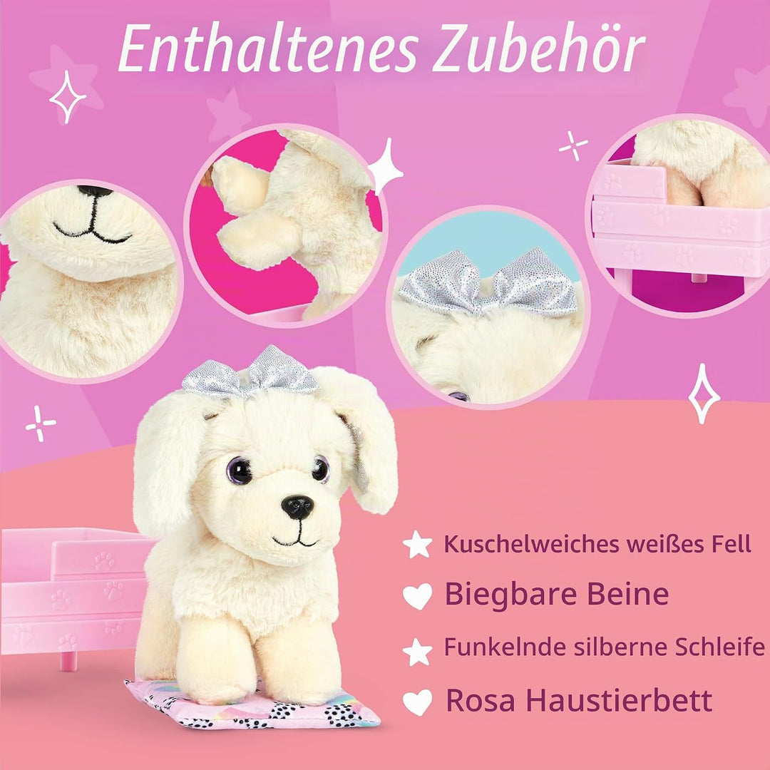 Glitter Girls - Zeke - 36 cm Puppen-Zubehör - Puppe Haustiere - Hund Plüsch Haustiere - Ausgestopfte