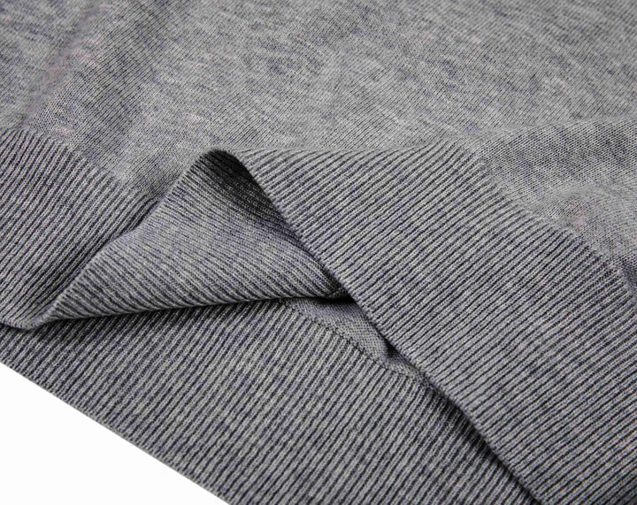 Krumba Herren Baumwolle ?bergro? V-Ausschnitt Klassik Pullover 3XL Kohlegrau, 3XL Kohlegrau