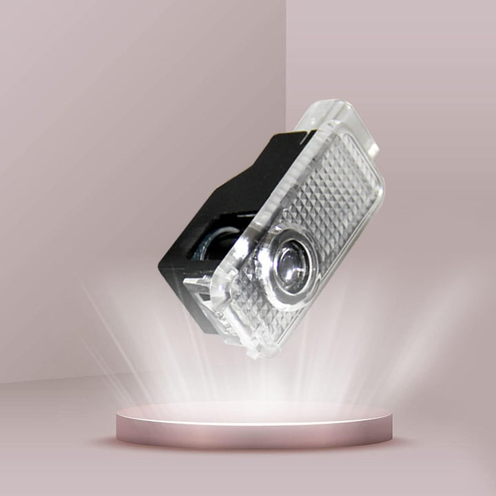 YEKUYEKU 4 Stück Auto Tür Lichter Tür Projektor Auto Tür Logo Lichter LED Willkommen Tür Projektoren