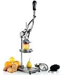 Rosenstein & Söhne Saftpresse: Profi Gastro 3in1: Zitruspresse, Apfel-, Gemüse-, Pommes-Schneider, X
