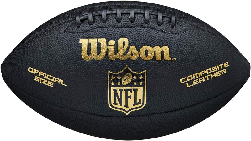 Wilson American Football NFL LIMITED, Mischleder, Offizielle Grösse, Braun, WTF1799XB Official Schwa